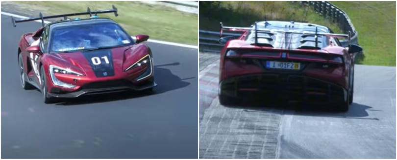 Magyar próbarendszámmal bukkant fel a BYD 3000 lóerős autója – videó