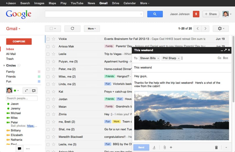 Megújul a Gmail, új módon írhat e-mailt benne