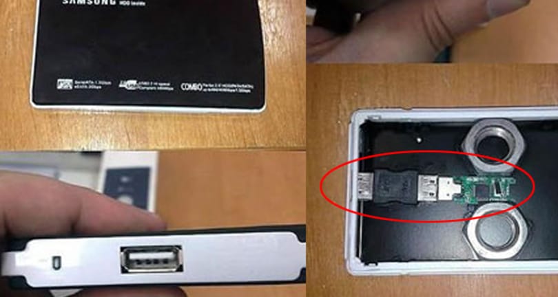 Vigyázat! A legújabb átverés - USB háttértár a merevlemez belsejében