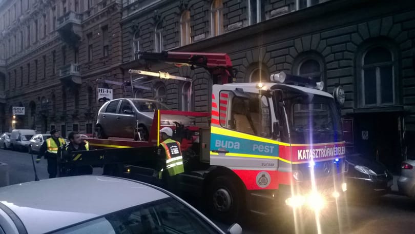 Elrettentő felvétellel üzent a BKK az autósoknak – fotó