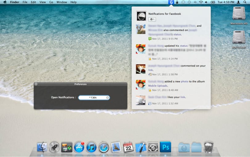 Értesüljünk minden Facebook üzenetről azonnal az OS X-en!