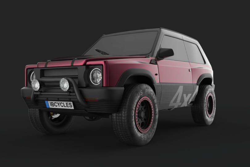 Ha van ideális retroalap az autóiparban, akkor a Fiat Panda 4x4 biztosan az 
