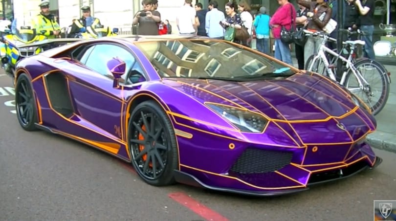 Rendőr vitette el a rendszám nélküli Lamborghinit
