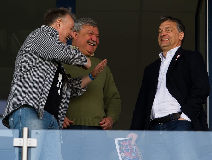 Orbán és Hernádi, a két jó barát