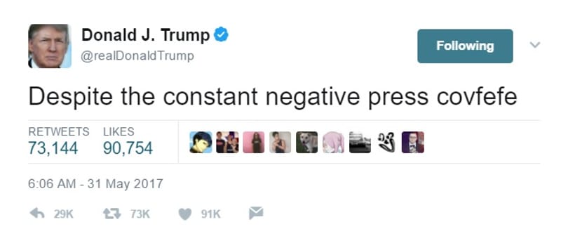 Mindenki vakarja a fejét Trump legújabb tweetje láttán