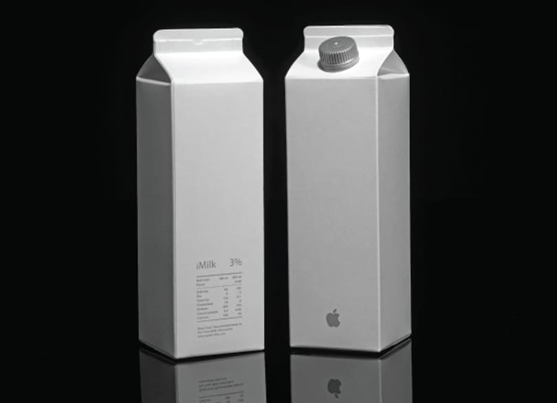 Fotó: ha az Apple tejet gyártana
