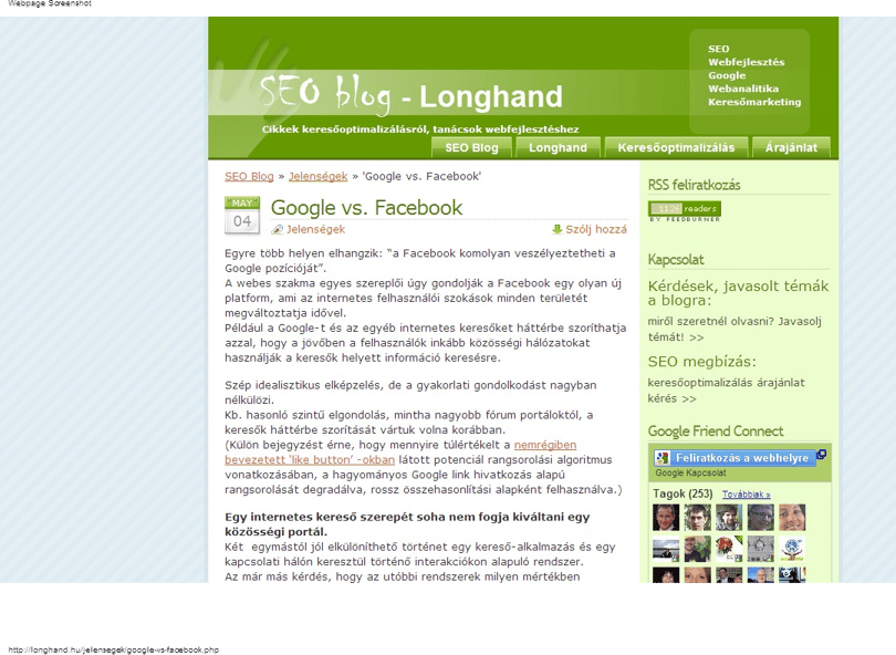 Miért nem váltja fel a Facebook a Google-t?