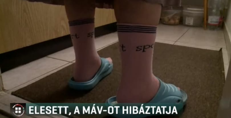Akkorát vészfékezett a vonat, hogy izomszakadással kellett megműteni egy budapesti nőt
