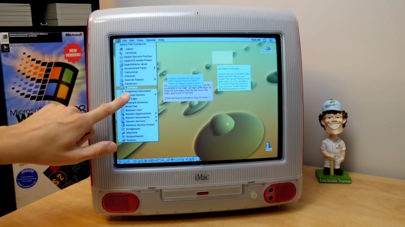 Igazi ritkaság: videón az Apple legendás számítógépe, amit már 1999-ben érintőképernyősre alakítottak át