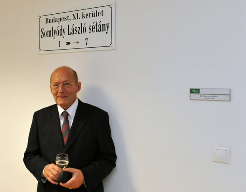 Európai életmű díjas lett Somlyódy László professzor