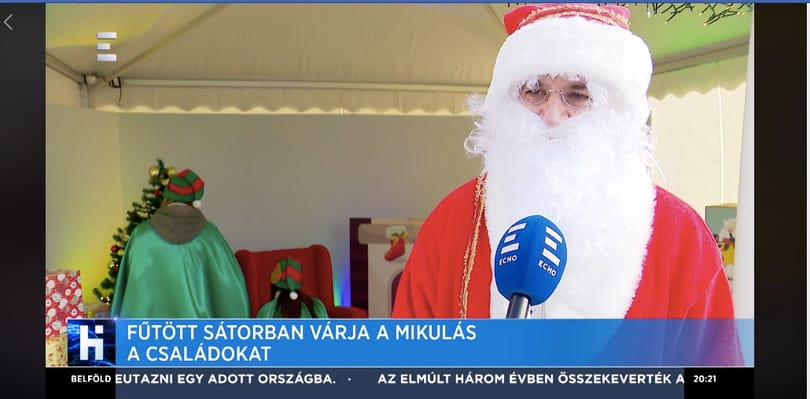 Felcsúton járt a Mikulás