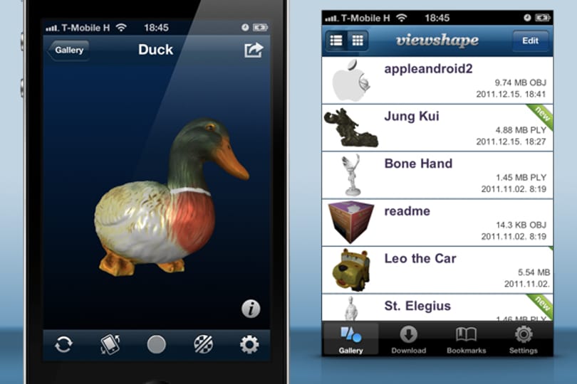 Nézegessünk 3D-s objektumokat iPhone-on vagy iPaden