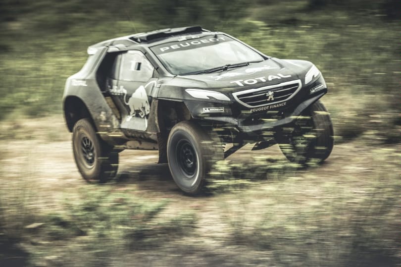 Mr. Dakart is meghökkentette a Peugeot terepralis fenevadja