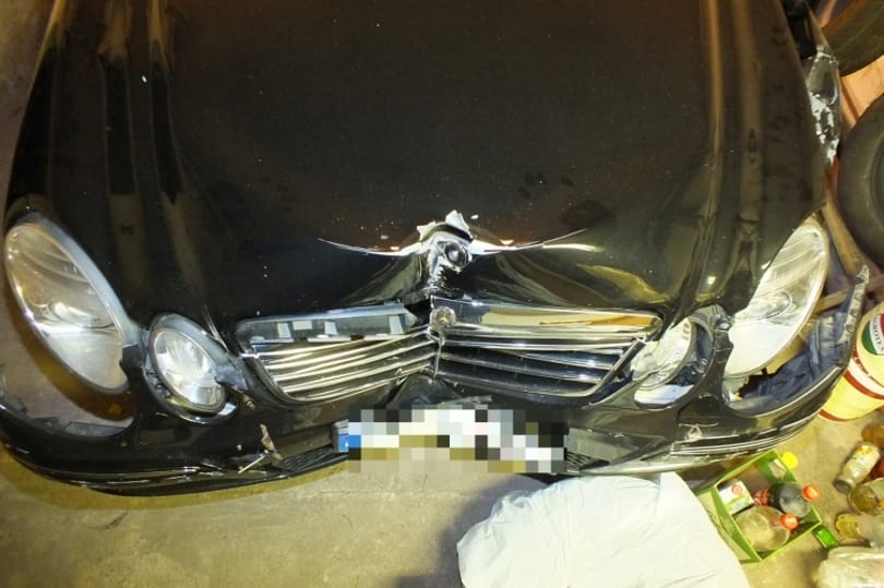 Nagyot nézett a Mercedes sofőrje, amikor meglátta reggel az autóját
