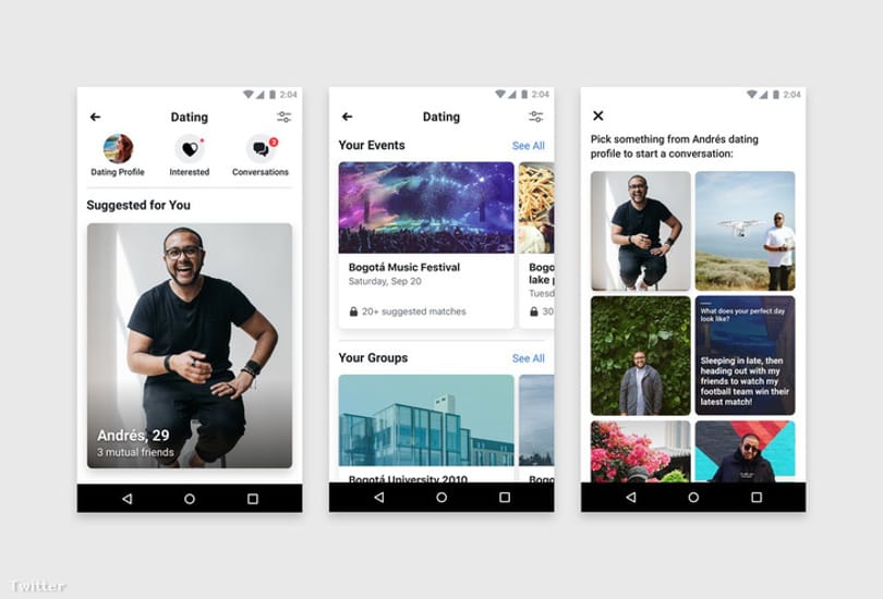 Retteghet a Tinder, elindult a Facebook társkereső funkciója