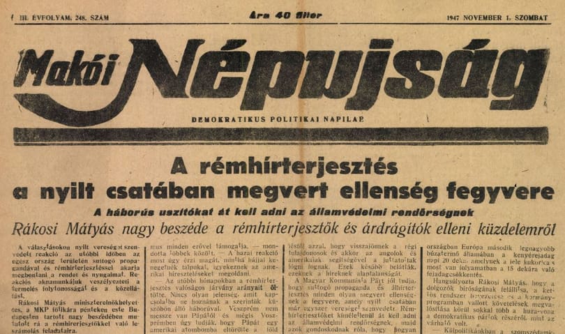 Reszket-e még a sötétben bujkáló rémhírterjesztő? Visszapillantás a felhatalmazási törvény ürügyén
