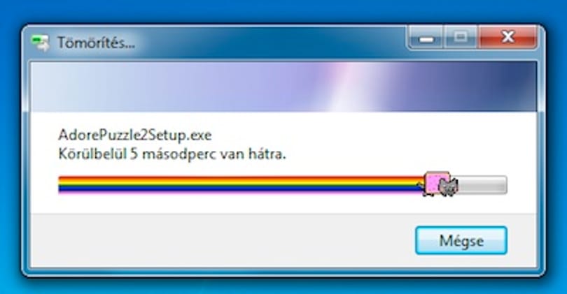 Döbbenet: Nyan Cat állapotjelző Windowsra
