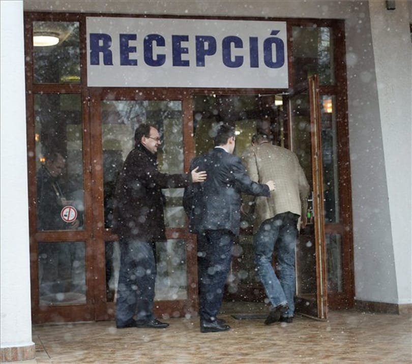 Legyőzte a havazás Orbán rezsiharcosait