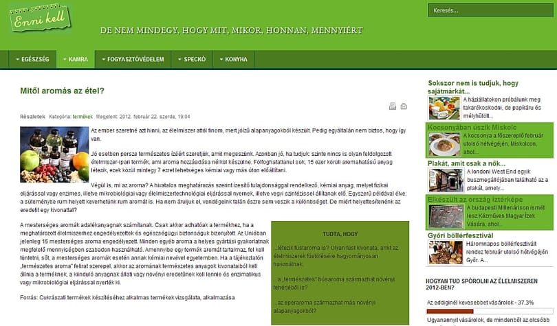 Nem biztos, hogy jó alapanyagokból készült a finom étel