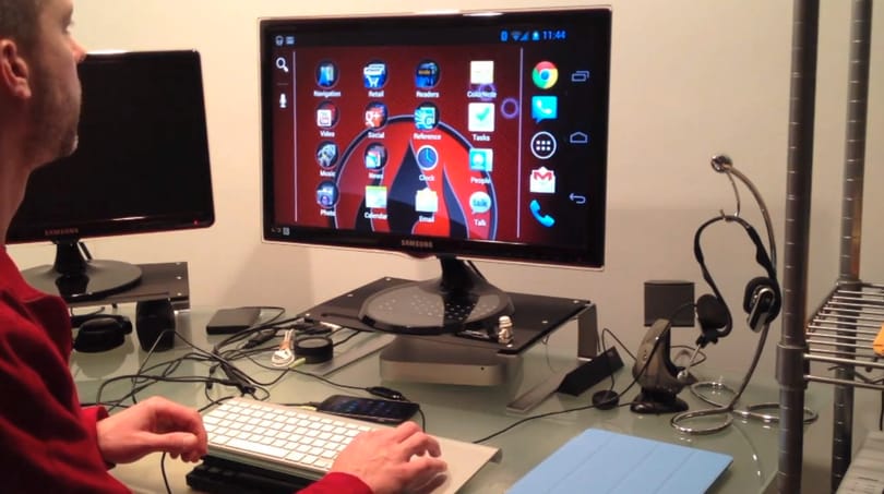 Döbbenetes: Samsung Galaxy Nexus asztali számítógépként! [videó]
