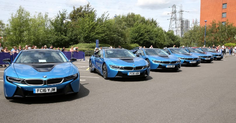 19 darab BMW i8-at osztottak ki a Leicester City focistái között