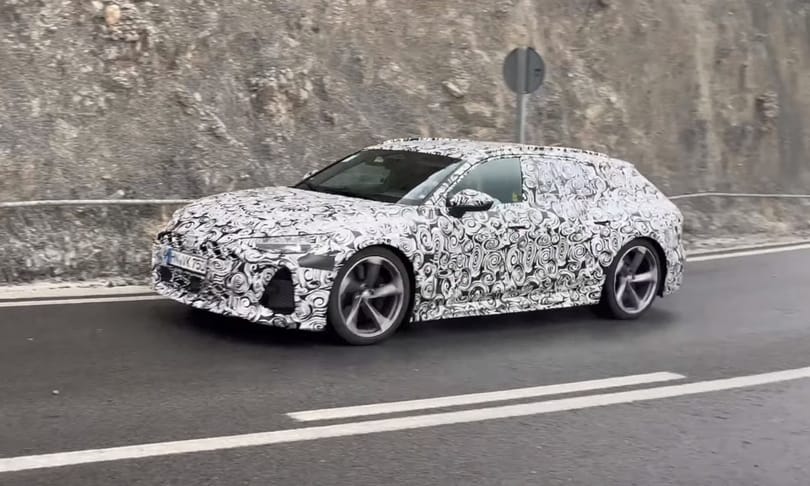 Videón az egyelőre még titkos rekorderős új Audi RS6