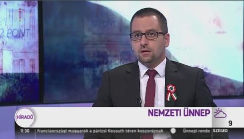 Nem hír a köztévé hírcsatornáján az ünnepi dulakodás