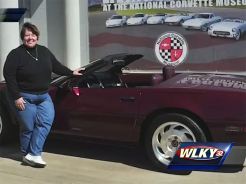 Egy amerikai özvegy a legnagyobb Corvette-fanatikus