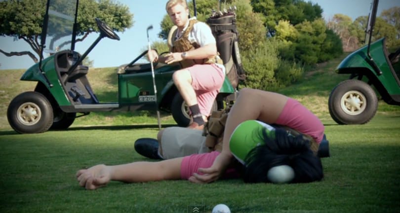 Napi videó – golf háború