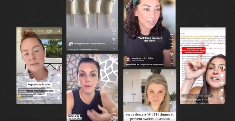 Leleplezték a tiktokos influenszereket: ezért szólt idén nyáron annyi videó arról, hogy a mesterséges édesítők egészségesek