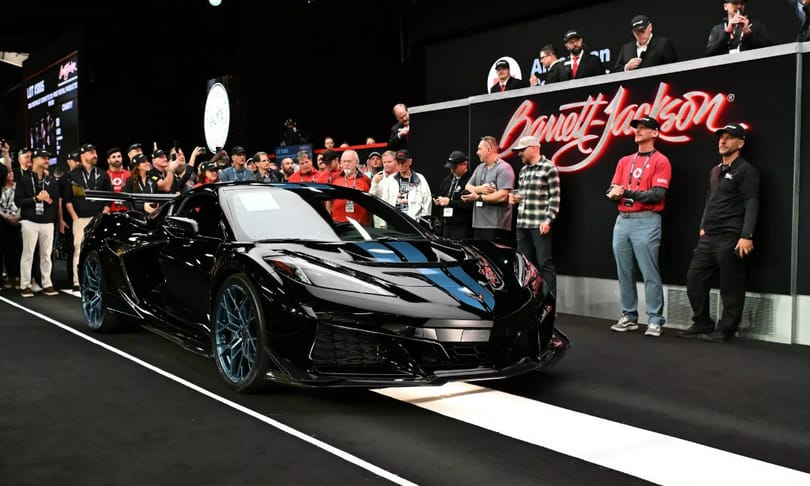 21x-es áron, közel 1,5 milliárd forintért kelt el az első 1000+ lóerős csúcs Corvette