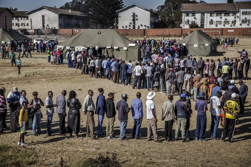 Történelmi választás Zimbabwéban – Galéria!