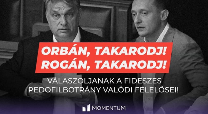 Momentum-tüntetés: több száz ember skandálja, hogy „Orbán, takarodj!”