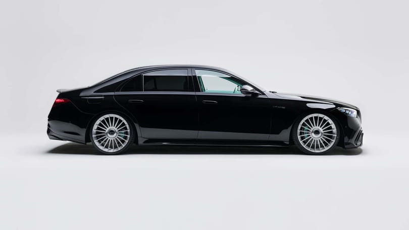 Nagystílű és extravagáns tuningott kapott ez a Mercedes S-osztály