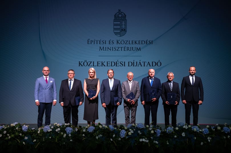 Állami díjjal tüntették ki a MÁV vezérigazgatóját