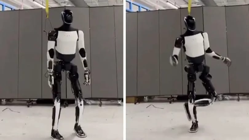 Így táncol a Tesla humanoid robotja, Optimus – videó