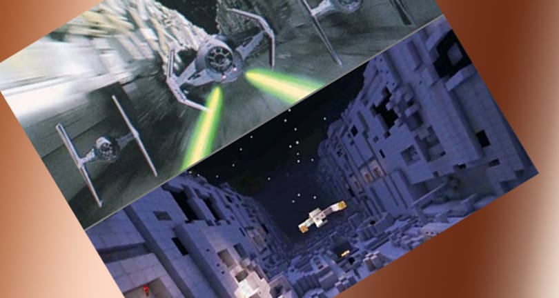 A Star Wars utolsó jelenete, Minecraftban