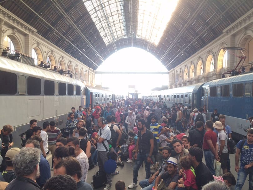 3650 menekült özönlötte el a Westbahnhofot