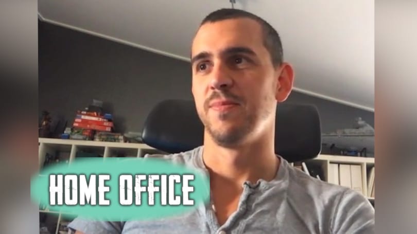Cseh László a Home office-ban: 