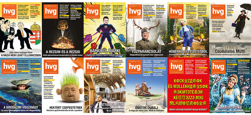 Putyin Magyarországra vágyik – ez volt olvasóink kedvenc HVG címlapja 2021-ben
