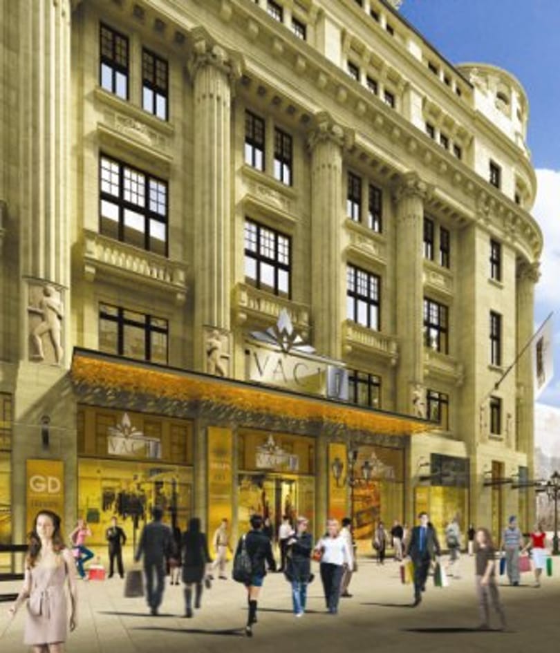 Tetőtéri luxusétterem épül a Vörösmarty téren