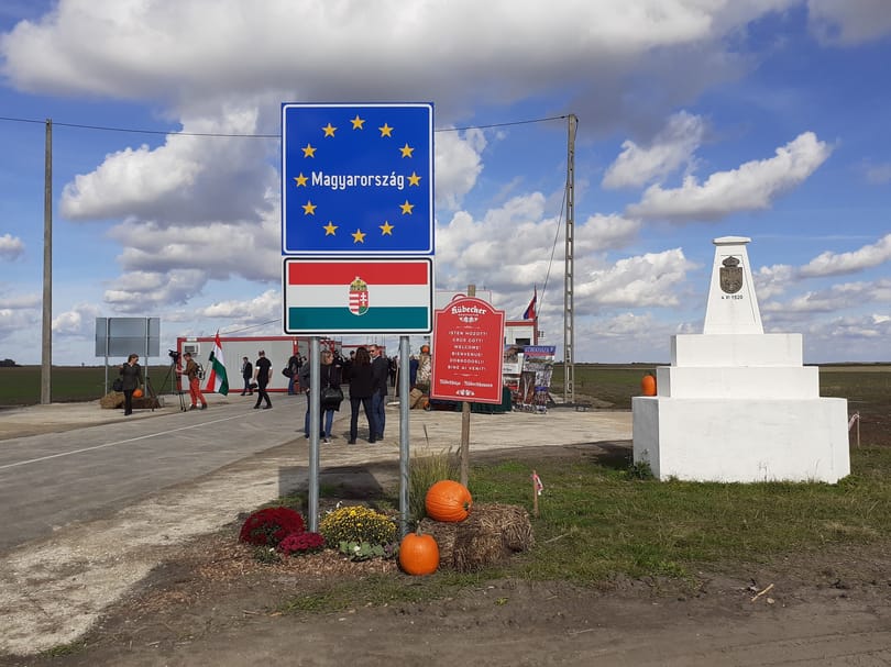 Csak belépésre használható a kübekházi határátkelőhely