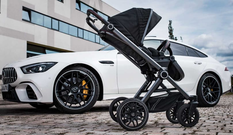 Sportos babakocsival rukkolt elő a Mercedes-AMG