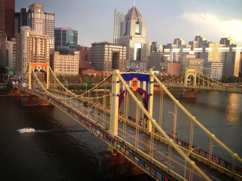 Fotó: bekötötték a híres pittsburgh-i hidat