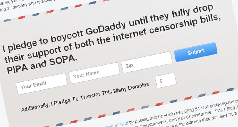 21000 domain nevet bukott egy nap alatt a Go Daddy