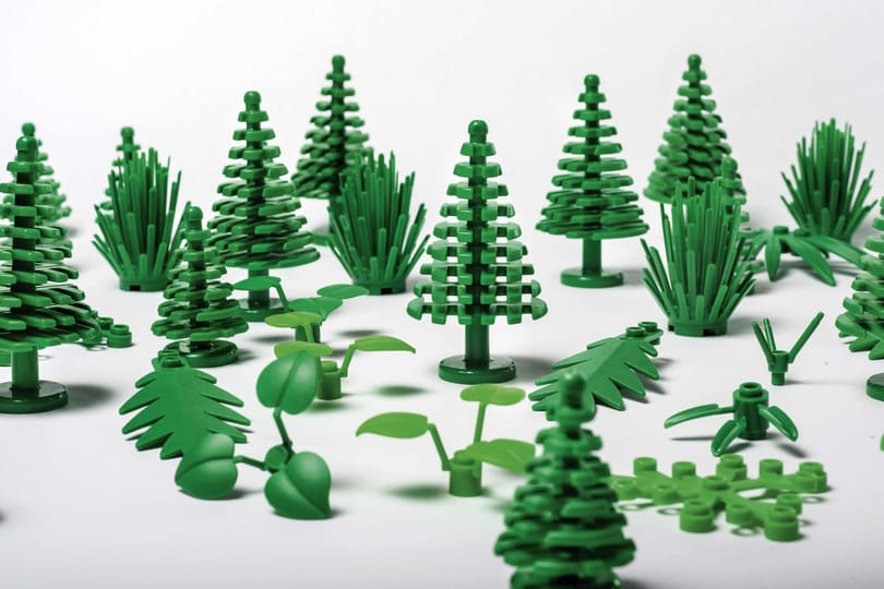 Újít a Lego, jönnek a cukornádból készülő kockák