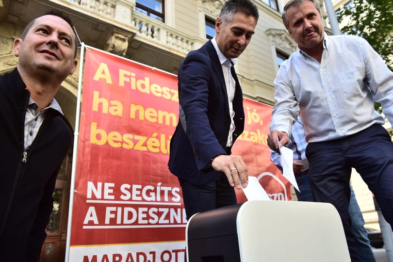 Kőkemény üzenettel jelentkezett egy nappal a népszavazás előtt az MSZP