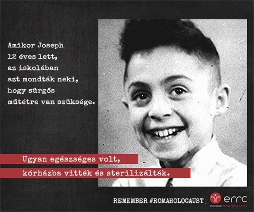 Josephet 12 évesen sterilizálták – sokkoló történetekkel emlékeznek a roma holokausztra
