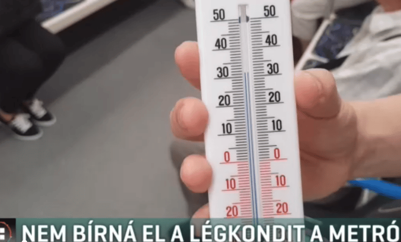 Tarlós szerint nem bírná el a légkondit a metró