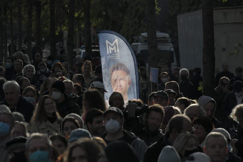 Hallgassa meg Márki-Zay Péter beszédét az ellenzék ünnepi nagygyűlésén - ÉLŐ